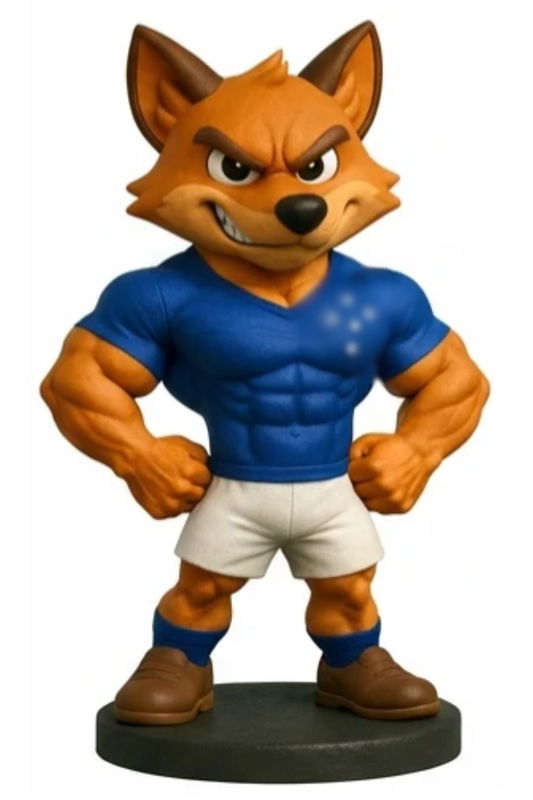 Mascote do Cruzeiro Raposa - Edição LIMITADA