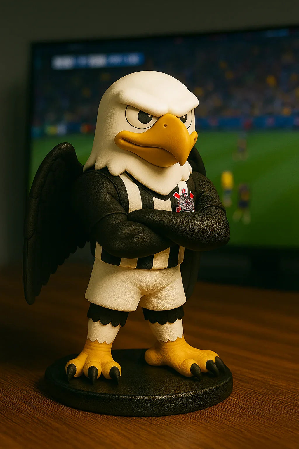Estatueta Mascote Corinthians Gavião