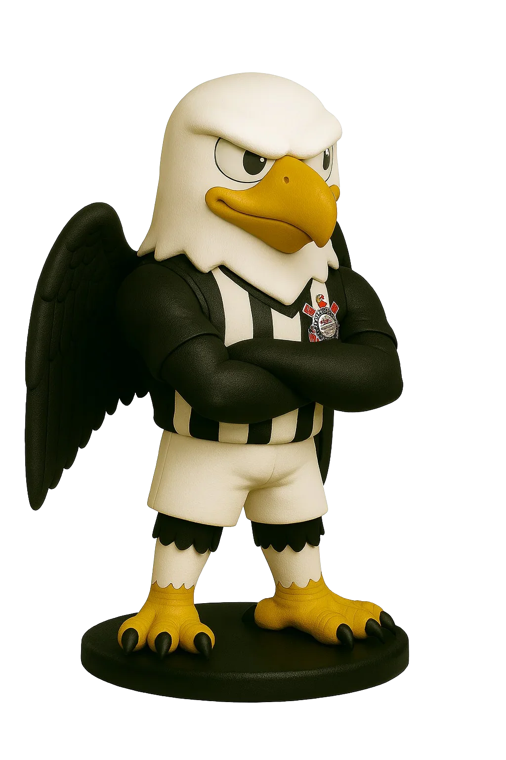 Estatueta Mascote Corinthians Gavião