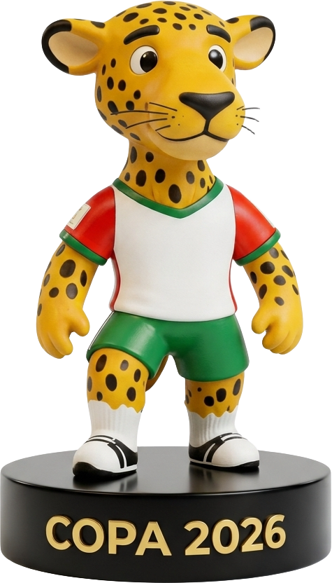 Copa do Mundo 2026 - Onça México - Coleção Premium