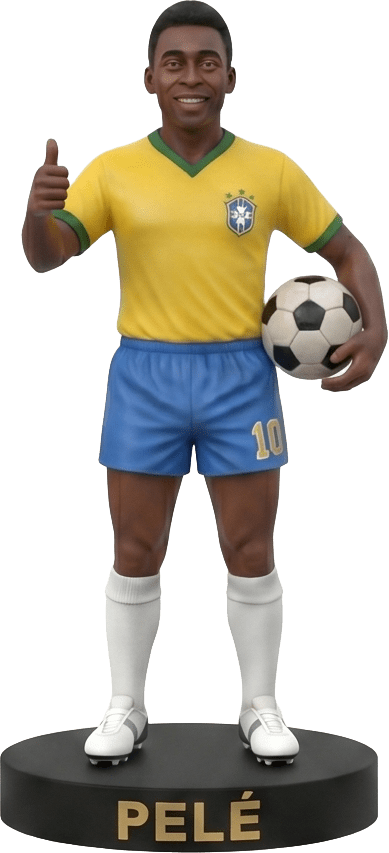 Miniatura Pelé - Clássico Seleção Brasileira '70