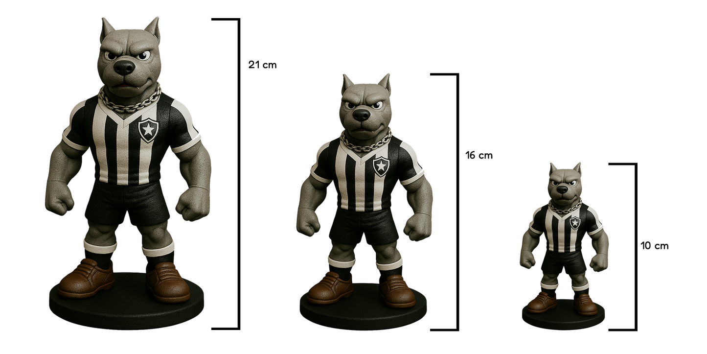 Estatueta Mascote do Botafogo - Edição Especial