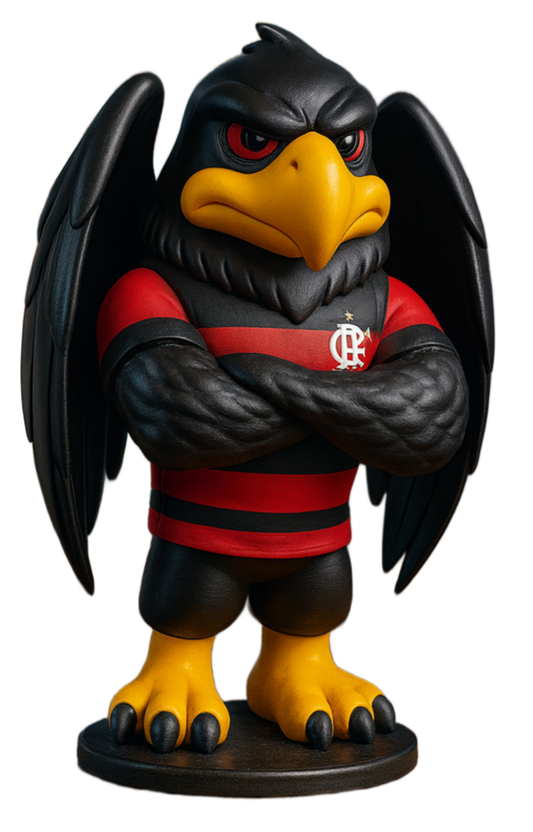 Estatueta Mascote Urubu Flamengo - Edição Especial