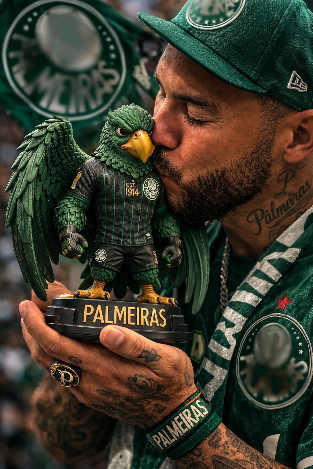 Mascote Palmeiras - Edição Premium Colecionador