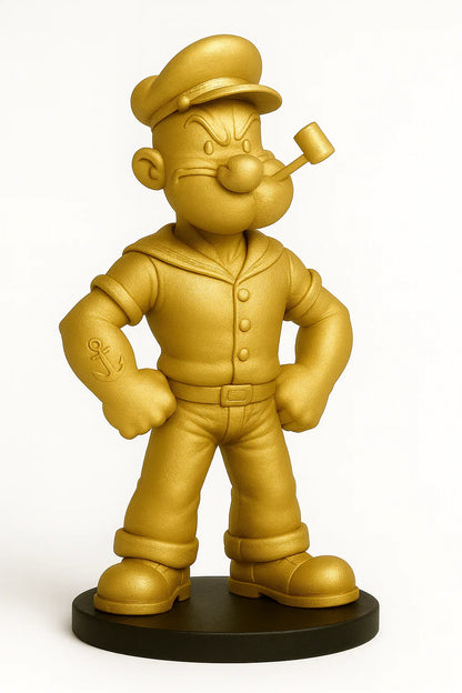 Estatueta Mascote do Flamengo Popeye - Edição Especial