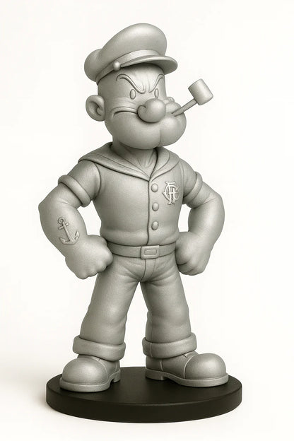 Estatueta Mascote do Flamengo Popeye - Edição Especial