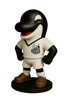 Estatueta Mascote do Santos 16cm - 3D Fans - Mascotes