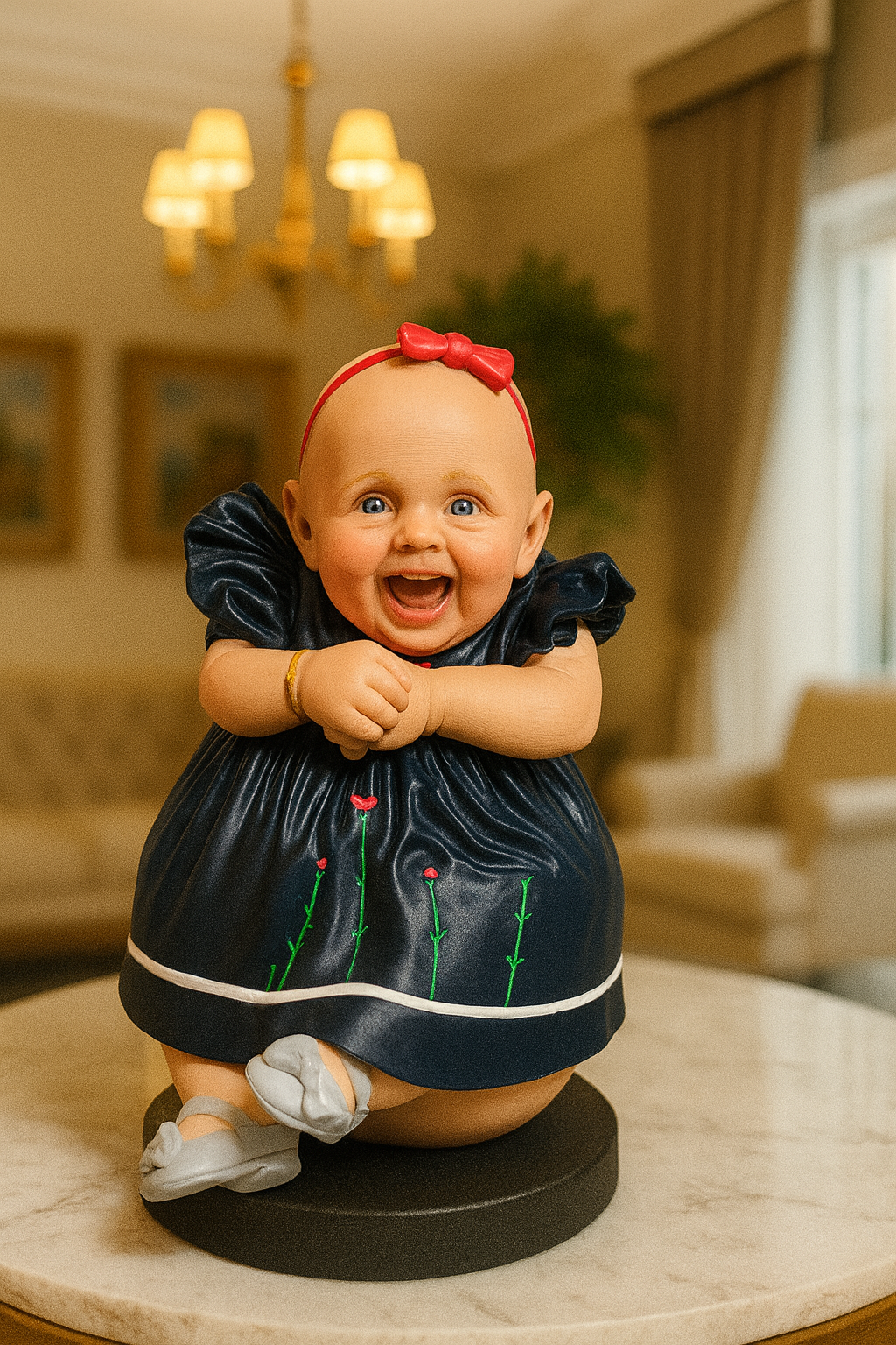 Miniatura de uma Bebê