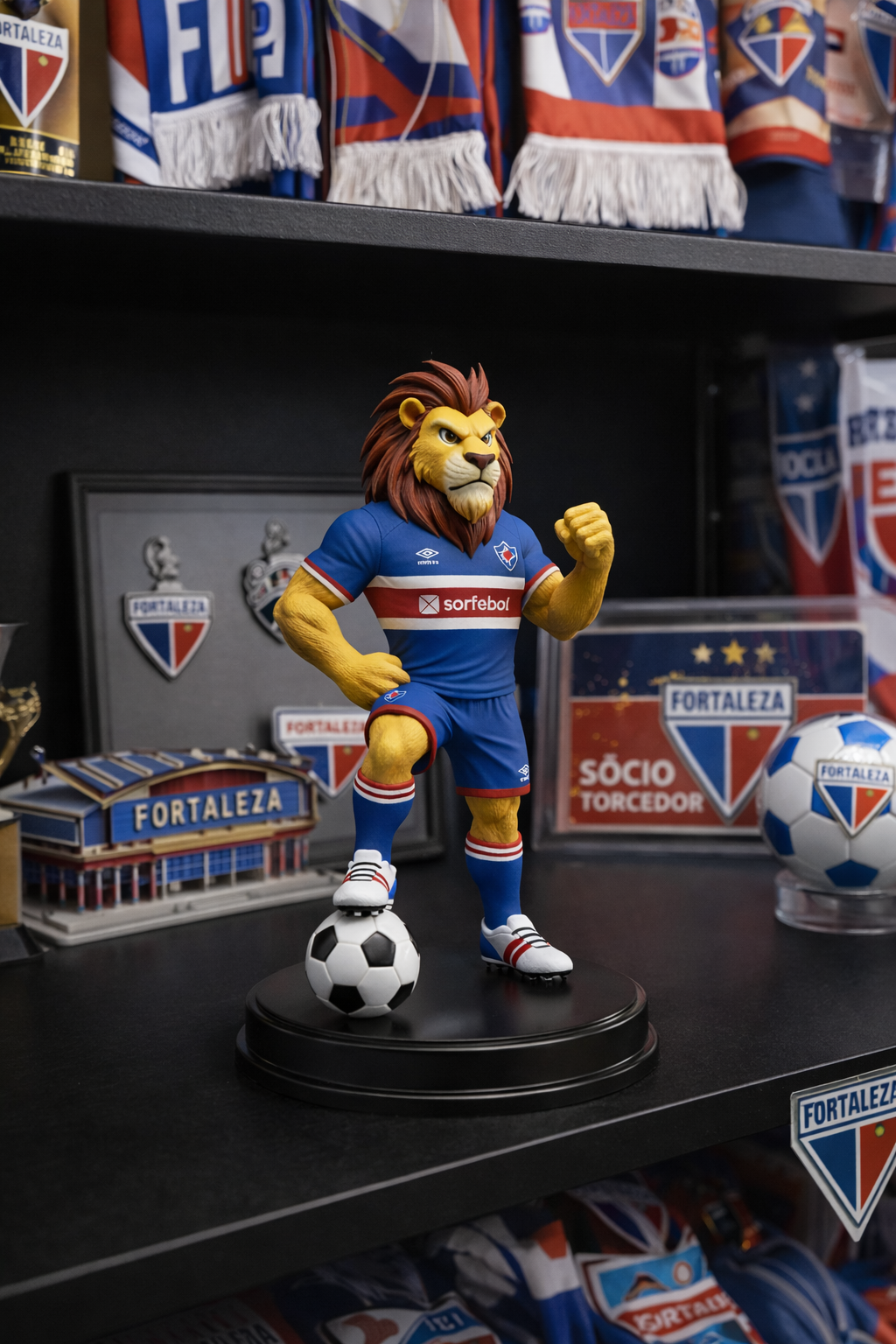 Mascote Fortaleza Premium - Exclusivo