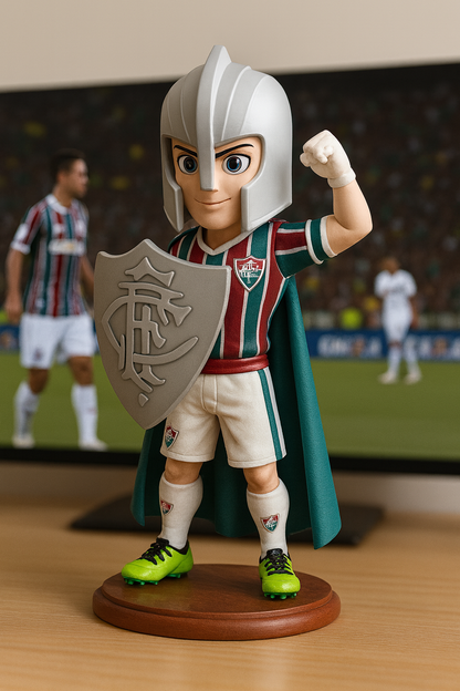 Mascote Guerreiro Fluminense - Exclusivo