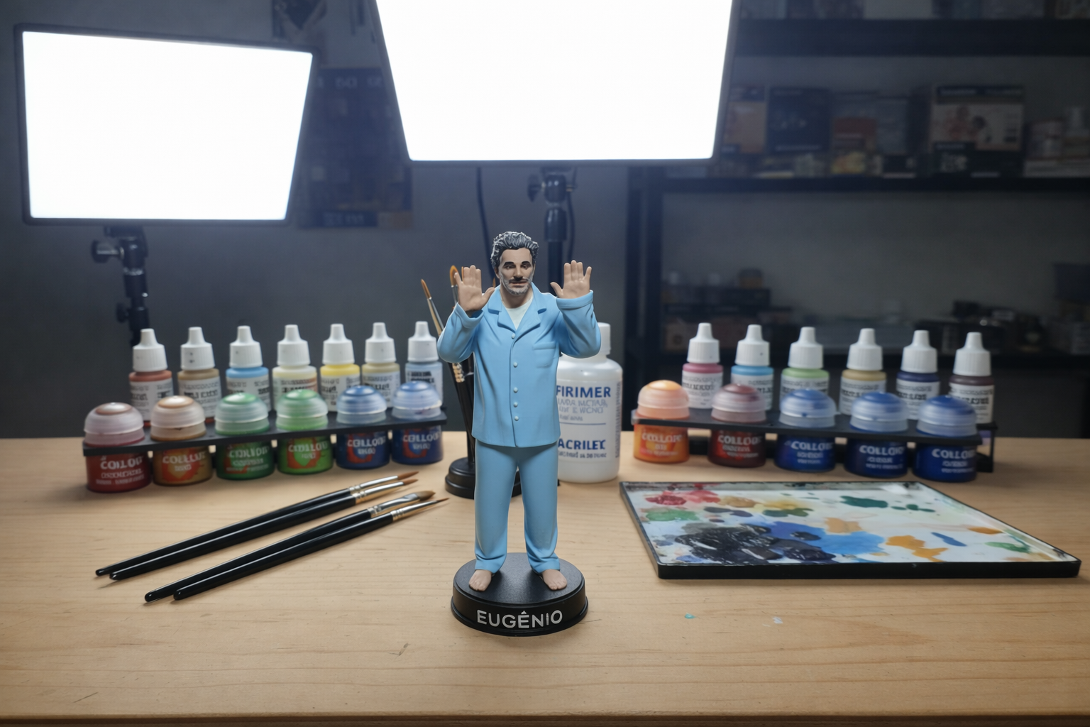 Exemplo de modelo 3D personalizado