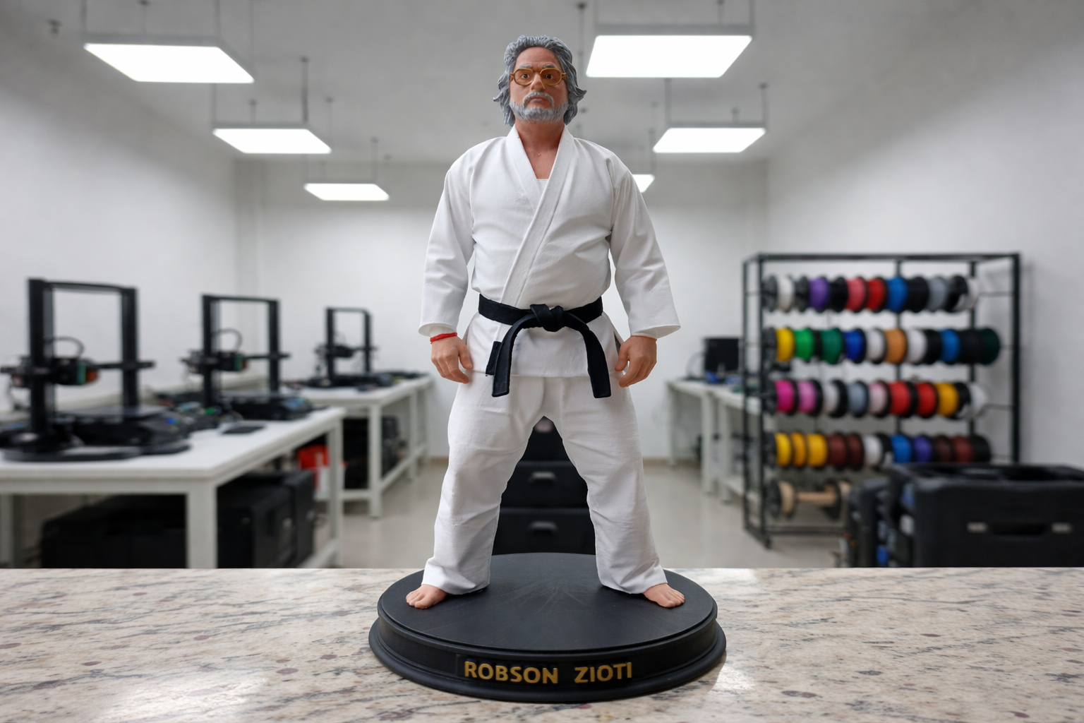 Exemplo de modelo 3D personalizado