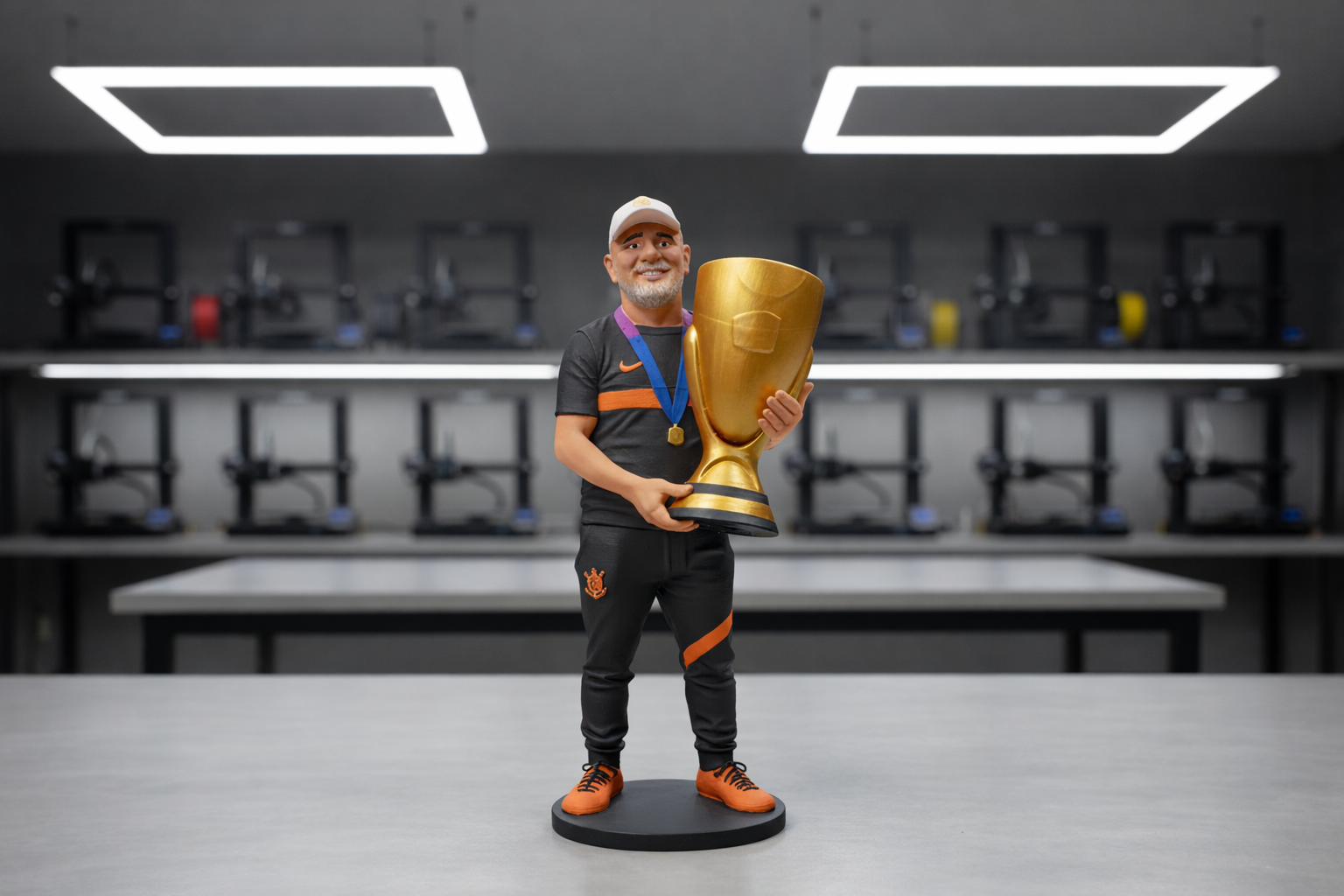 Exemplo de modelo 3D personalizado