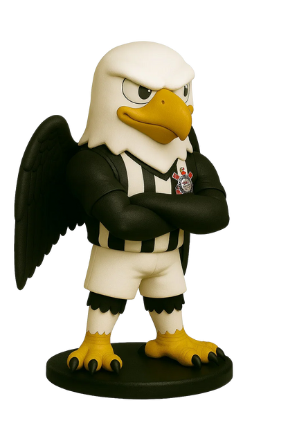 Estatueta Mascote Corinthians Gavião
