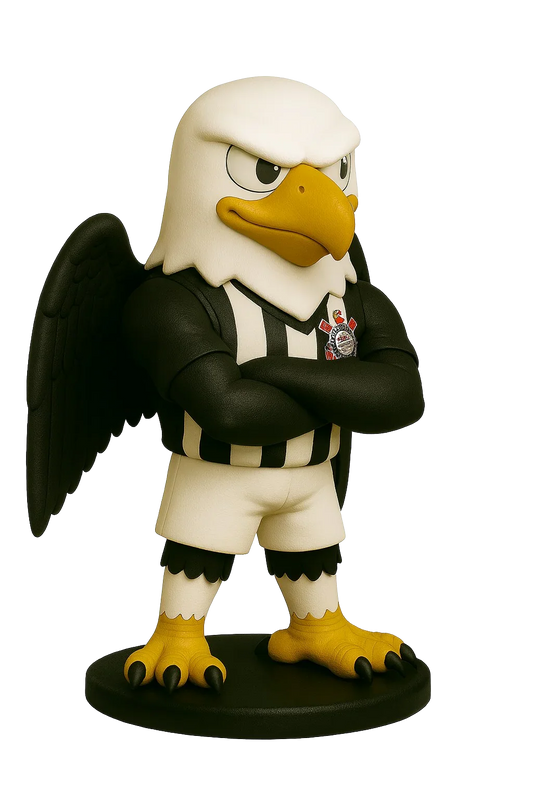 Estatueta Mascote Corinthians Gavião
