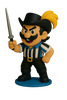 Estatueta Mascote do Grêmio 16cm - 3D Fans - Mascotes