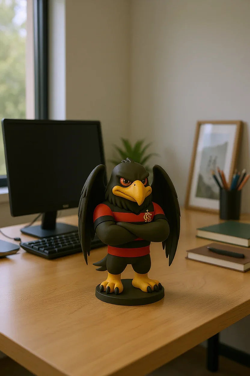 Estatueta Mascote Urubu Flamengo - Edição Especial