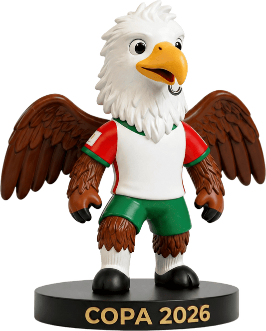 Copa do Mundo 2026 - Mascote Águia Americana - Colecionador Premium