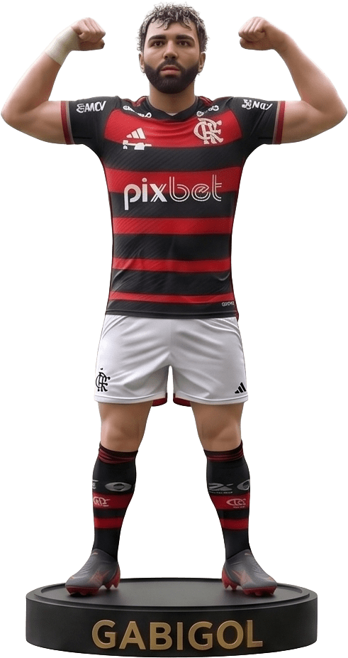 Miniatura do Gabigol - Flamengo - Edição premium