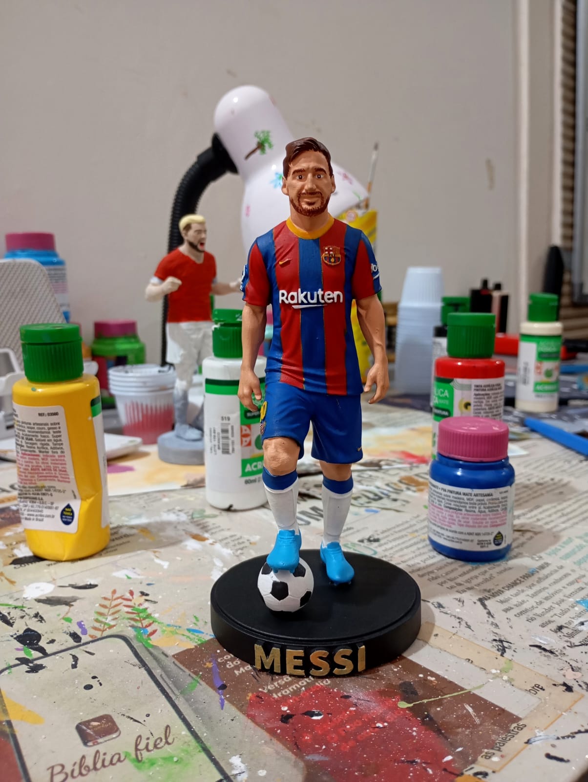 Miniatura do Messi em 16cm