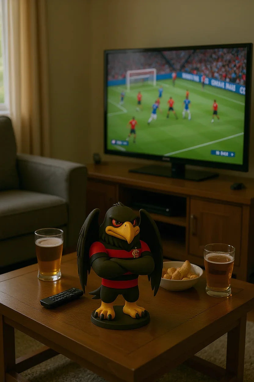Estatueta Mascote Urubu Flamengo - Edição Especial