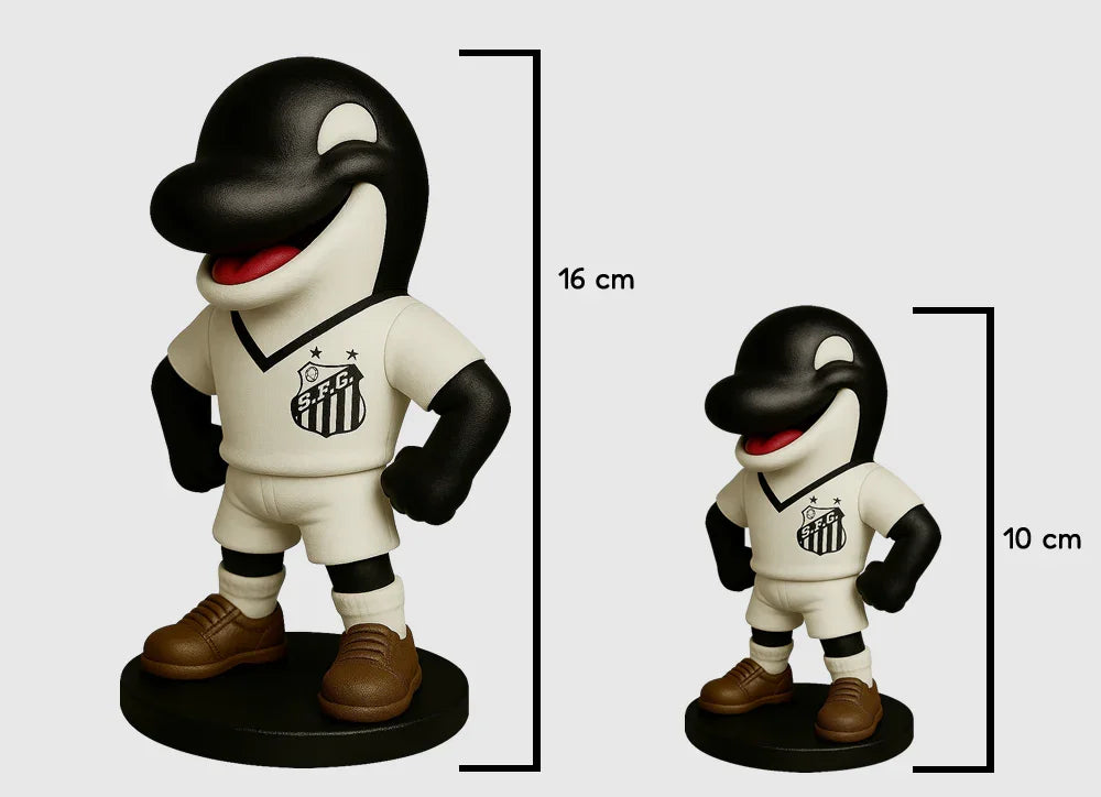 Estatueta Mascote do Santos