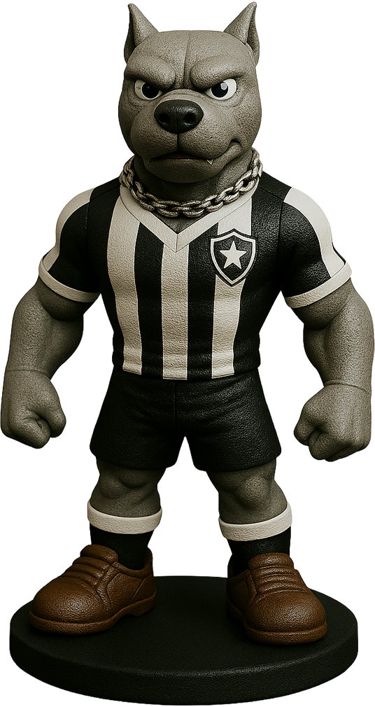 Estatueta Mascote do Botafogo - Edição Especial