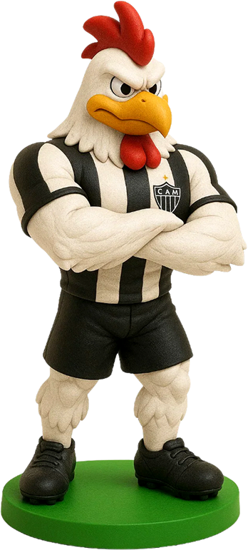 Estatueta Mascote do Atlético Mineiro