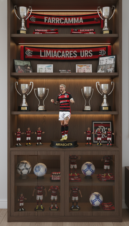 Miniatura 3D do Jogador Giorgian De Arrascaeta – Flamengo