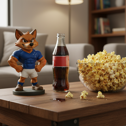 Mascote do Cruzeiro Raposa - Edição LIMITADA