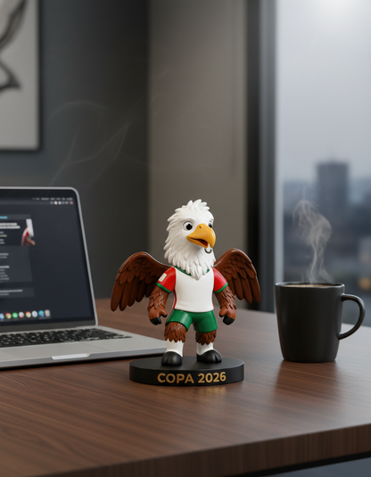 Copa do Mundo 2026 - Mascote Águia Americana - Colecionador Premium