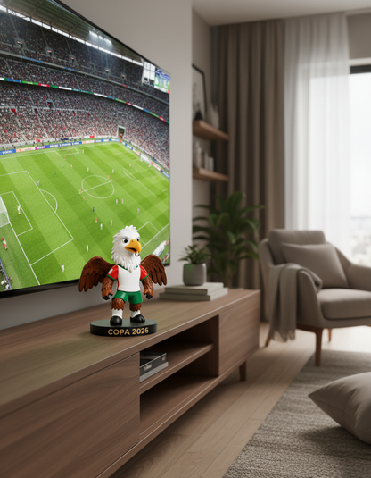Copa do Mundo 2026 - Mascote Águia Americana - Colecionador Premium