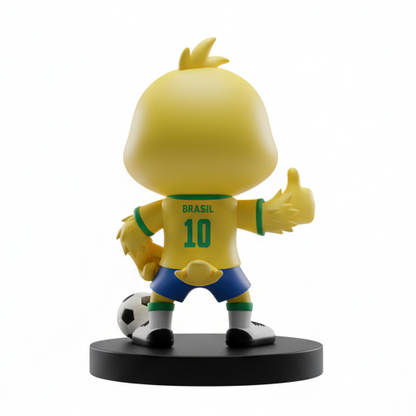 Mascote Canarinho Seleção Brasileira - Premium Colecionador