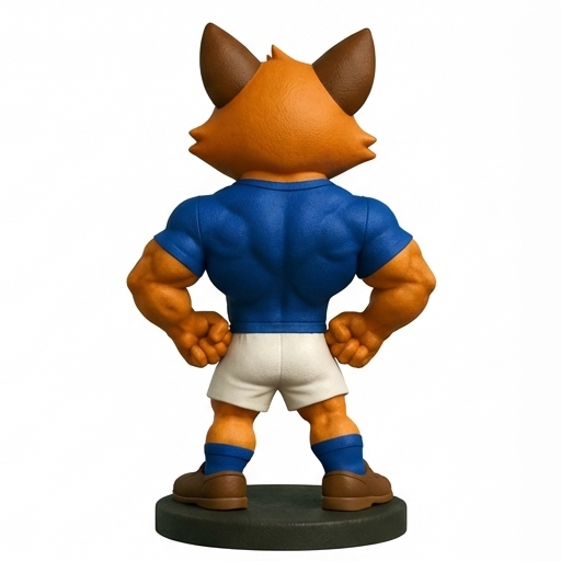 Mascote do Cruzeiro Raposa - Edição LIMITADA