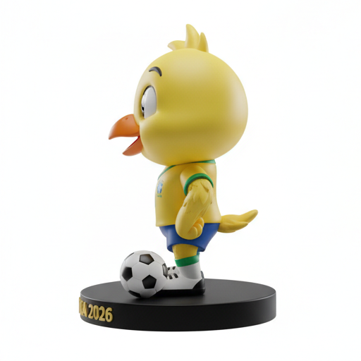 Mascote Canarinho Seleção Brasileira - Premium Colecionador
