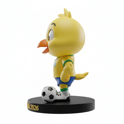 Mascote Canarinho Seleção Brasileira - Premium Colecionador