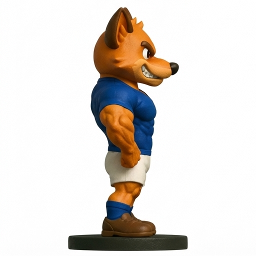 Mascote do Cruzeiro Raposa - Edição LIMITADA