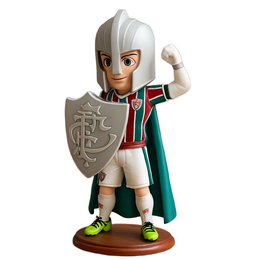 Mascote Guerreiro Fluminense - Exclusivo