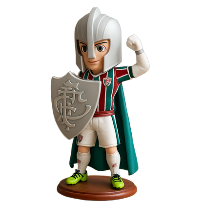 Mascote Guerreiro Fluminense - Exclusivo