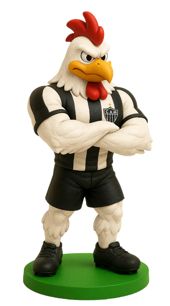 Estatueta Mascote do Atlético Mineiro