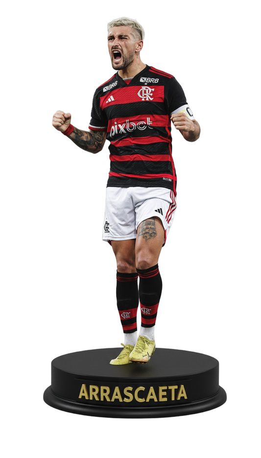 Miniatura 3D do Jogador Giorgian De Arrascaeta – Flamengo