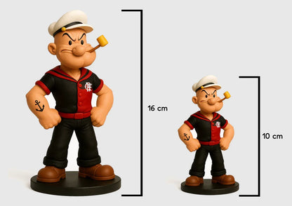 Estatueta Mascote do Flamengo Popeye - Edição Especial