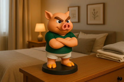 Estatueta Mascote do Palmeiras 16cm - 3D Fans - Mascotes