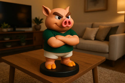 Estatueta Mascote do Palmeiras 16cm - 3D Fans - Mascotes
