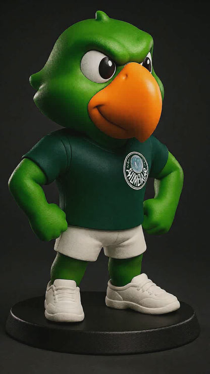 Estatueta Mascote Palmeiras Periquito - Edição Especial