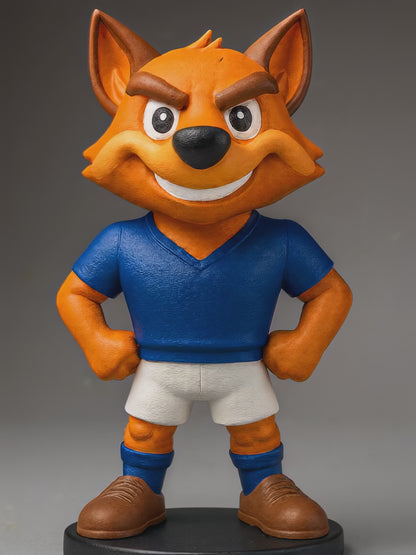 Estatueta Mascote do Cruzeiro Raposa