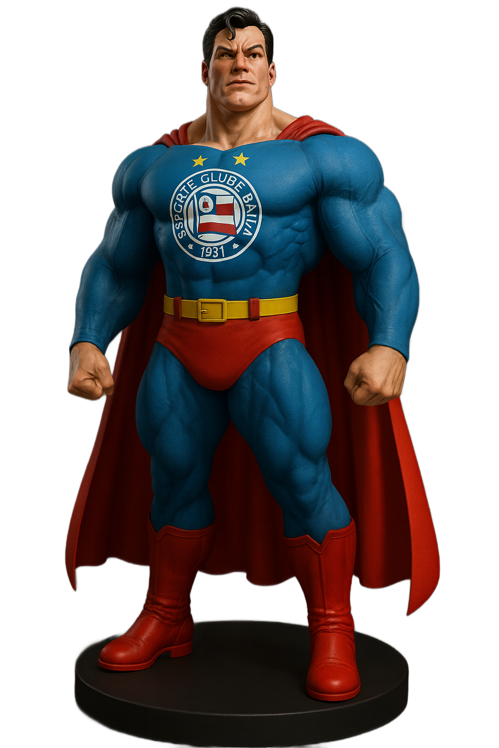 Estatueta Mascote Bahia Super Man