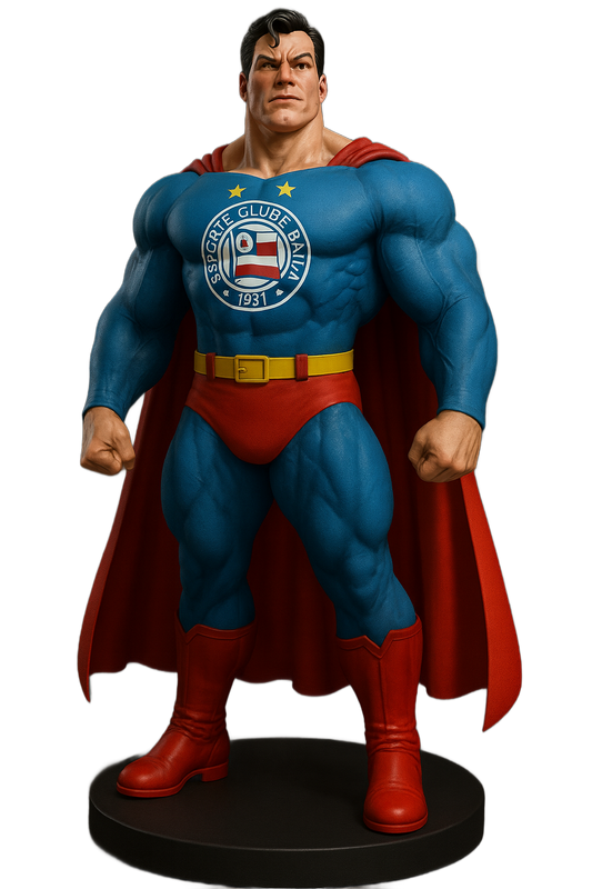 Estatueta Mascote Bahia Super Man